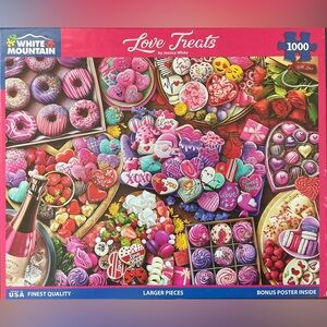 White Mountain “Love Treats” 1000 piece puzzle